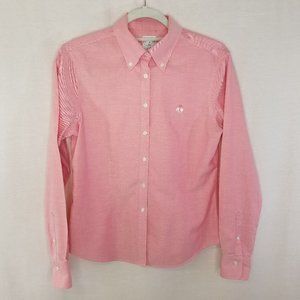 Brooks Brothers 346 size 4 pink button front shirt